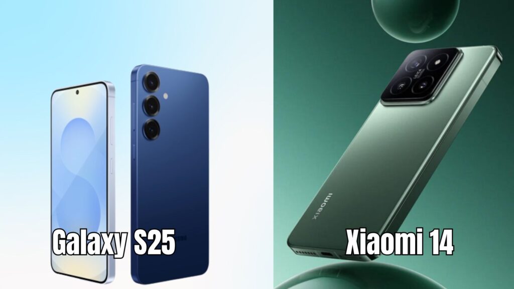 So sánh Thiết kế Samsung Galaxy S25 và Xiaomi 14